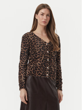 Morgan Morgan Kardigāns 262-MLEA Brūns Slim Fit
