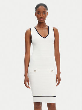 Marciano Guess Marciano Guess Kleid für den Alltag 5RGK99 5640Z Écru Regular Fit