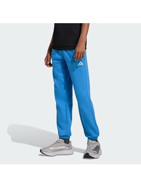 adidas adidas Spodnie materiałowe 159453 Niebieski jasny Regular Fit