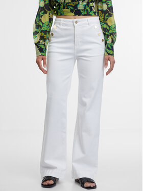 Orsay Orsay Jeansy 1000037000000__34 Biały Wide Fit