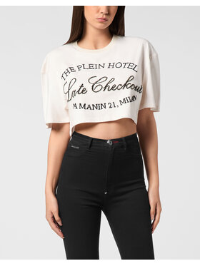PHILIPP PLEIN PHILIPP PLEIN T-Shirt 26507 Biały Regular Fit