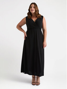 Fiorella Rubino Fiorella Rubino Sukienka wieczorowa 7468L001152N033 Czarny Slim Fit