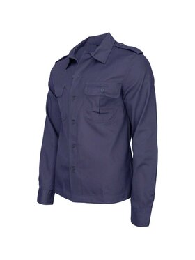 Brandit Brandit Koszula 4102.8.L Granatowy Regular Fit