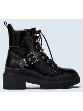 Pepe Jeans Pepe Jeans Členková obuv s elastickým prvkom PLS50426 999 Čierna
