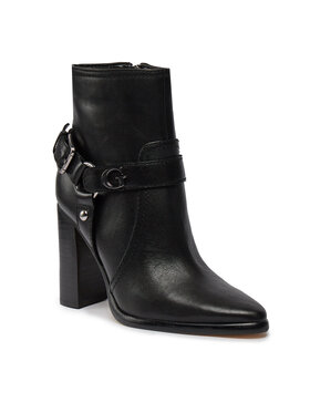 Guess Guess Polokozačky Lanky FLPLAN LEA10 Černá