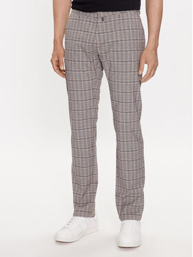 Pierre Cardin Pierre Cardin Текстилни панталони 30100/000/1027 Бежов Modern Fit