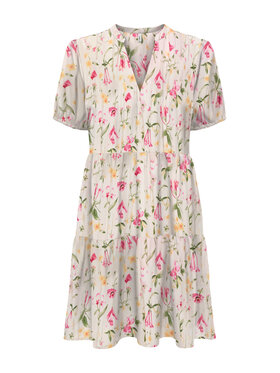 ONLY ONLY Sommerkleid Nova 15222215 Beige Regular Fit