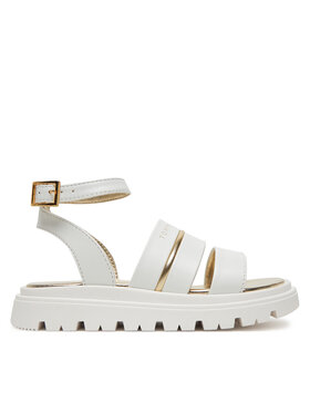 Tommy Hilfiger Tommy Hilfiger Sandály Sandal T4A2-33798-0371 M Bílá