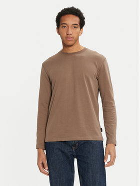 Sisley Sisley Longsleeve 3B7SS1045 Braun Regular Fit
