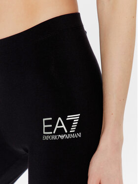 EA7 Emporio Armani Leggings 8NTP61 TJ01Z 0200 Crna Slim Fit