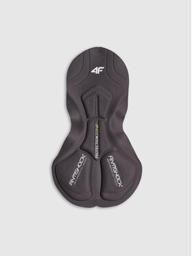 4F 4F Szorty rowerowe GET LOST FEEL FOUND Czarny Slim Fit