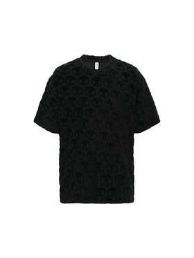 MOSCHINO MOSCHINO T-shirt t-shirt moschino jersey jacquard Nero Regular Fit