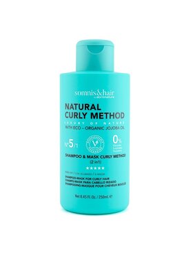 Somnis&Hair Somnis&Hair Somnis&Hair Natural Curly Method szampon i maska do włosów 2w1 250ml Szampon do włosów