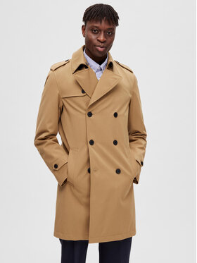 Selected Homme Selected Homme Trench 16087902 Marrone