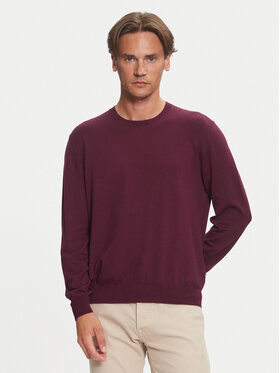 United Colors Of Benetton United Colors Of Benetton Sweter 10CVU1N60 Fioletowy Regular Fit