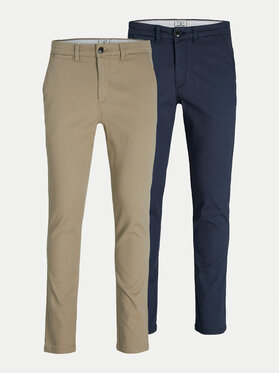 Jack&Jones Jack&Jones 2 bikšu pāru komplekts 12180705 Daudzkrāsains Slim Fit