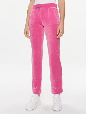 Juicy Couture Juicy Couture Спортивні штани Del Ray JCAP180 Рожевий Regular Fit