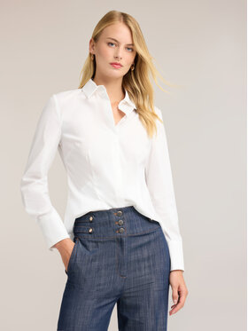 Motivi Motivi Koszula 5082Q001005N011 Biały Regular Fit