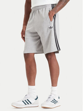 adidas adidas Спортни шорти 3-Stripes Shorts KE4108 Сив Regular Fit