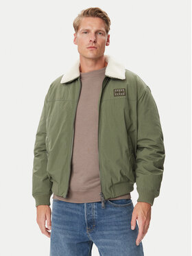 Tommy Jeans Tommy Jeans Demisezoninė striukė Flag Aviator DM0DM23499 Žalia Regular Fit