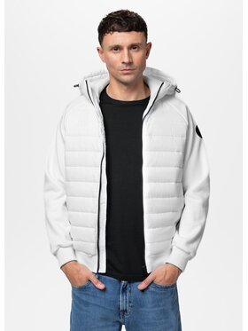 PITBULL PITBULL Kurtka przejściowa PALOMAR Biały Regular Fit