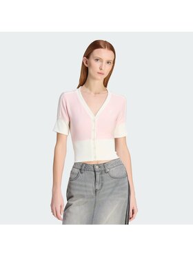 adidas adidas Koszula 162090 Różowy Slim Fit