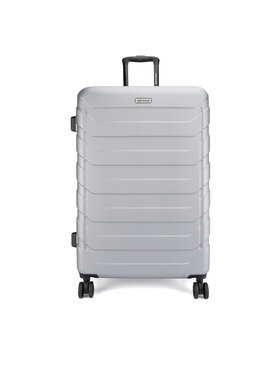 Gino Rossi Gino Rossi Didelis lagaminas GIN-L-003-05-SILVER Sidabrinė