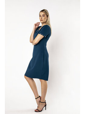 QUIOSQUE QUIOSQUE Sukienka codzienna ROCK DRESS Niebieski Regular Fit