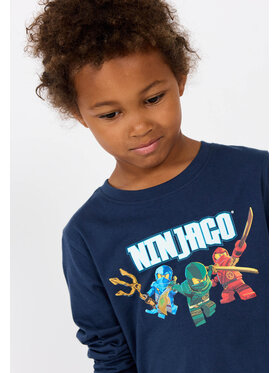 LEGO LEGO Longsleeve Tano 620 Granatowy Regular Fit