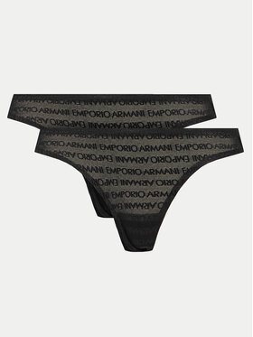 Emporio Armani Underwear Emporio Armani Underwear Komplet 2 par fig brazylijskich 163337 3F204 00020 Czarny