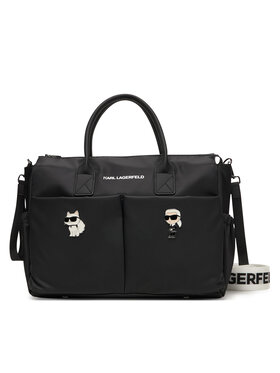 Karl Lagerfeld Kids Karl Lagerfeld Kids Taška na kočík Newborn D2 Z31194 Čierna