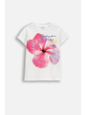 Coccodrillo Coccodrillo T-Shirt WC6143203VGB-001 Biały Regular Fit