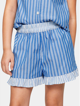 Tommy Hilfiger Tommy Hilfiger Шорти з тканини KG0KG08095 Голубий Relaxed Fit