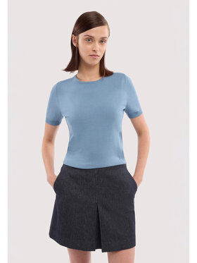 Trussardi Trussardi T-shirt M7736001193N024 Turchese Regular Fit