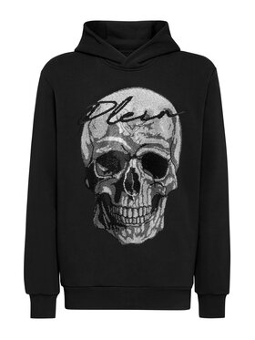 PHILIPP PLEIN PHILIPP PLEIN Mikina 14637 Černá Regular Fit