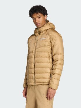 adidas adidas Kurtka puchowa Terrex Xperior Brązowy Regular Fit