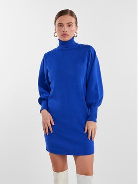 YAS YAS Trikotažinė suknelė 26030696 Mėlyna Regular Fit