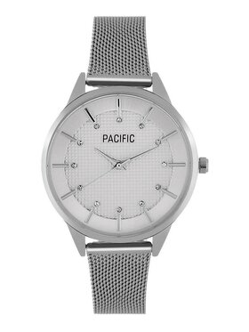Pacific Pacific Zegarek Pacific-PC00541 Srebrny