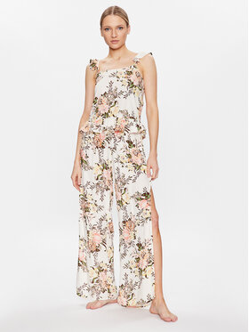 Maaji Maaji Πιτζάμα 1033ZPS005 Εκρού Relaxed Fit