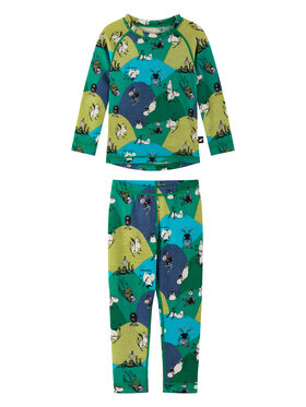 Reima Reima Set thermoaktive Unterwäsche Moomin Trivsam 5200021B Grün