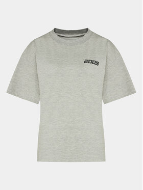 2005 2005 T-Shirt Unisex Basic Tee Szary Relaxed Fit