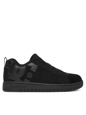 DC DC Sneakersy COURT GRAFFIK ADBS100207-BB2 Čierna