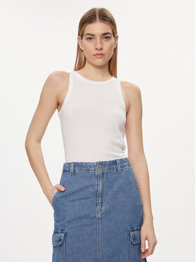 Levi's® Levi's® топ Dreamy A7326-0001 Бял Slim Fit