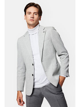 Lancerto Lancerto Marynarka Tortosa MA131223000005 Szary Slim Fit