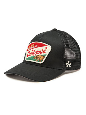 American Needle American Needle Cap Valin - Cali SMU679A-CALI Schwarz
