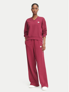 Calvin Klein Jeans Calvin Klein Jeans Hanorac LV047E237G Roșu închis Regular Fit