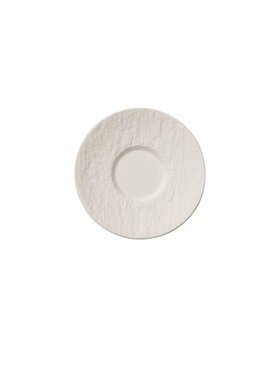 Villeroy & Boch Villeroy & Boch Spodek do filiżanki Manufacture Rock Blanc Villeroy & Boch Biały