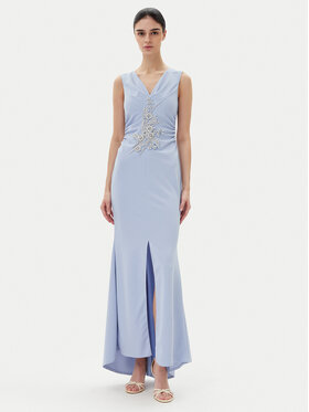 Rinascimento Rinascimento Rochie de seară CFC0123081003 Albastru celest Regular Fit