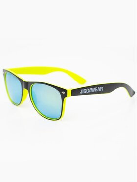 Jigga Wear Jigga Wear Okulary przeciwsłoneczne Okulary Przeciwsłoneczne Jigga Wear Name Contrast Czarne / Żółte / Zielone Żółty