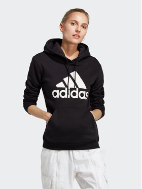 adidas adidas Pulóver Essentials Big Logo IB8813 Fekete Regular Fit